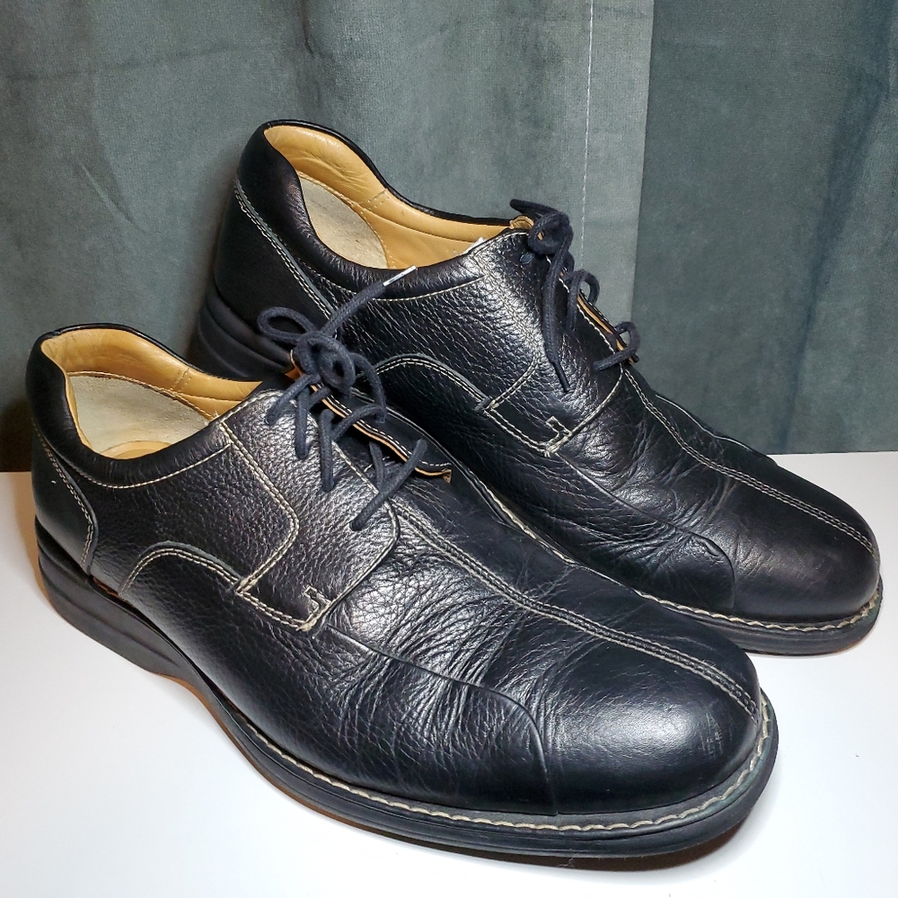 Johnston & Murphy Black Bicycle Oxford Model 20-7222 Size 11